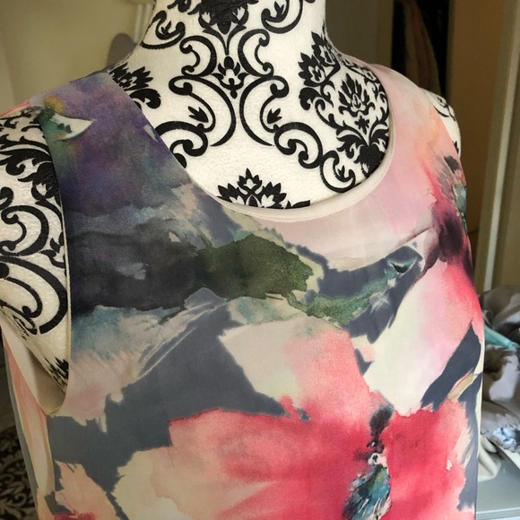 Vast Collection Floral Vintage Loose Sleeveless Midi Dress - Picture 10 of 13